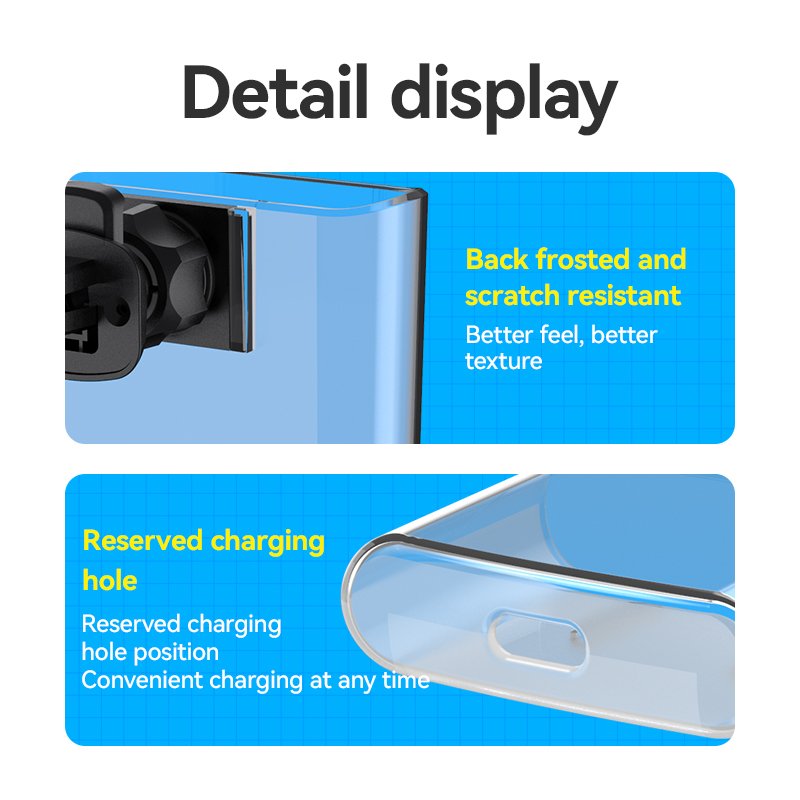Shunwei SD-1139 car dashboard mount wall mount Transparent chargeable mobile phone car cell phone holder