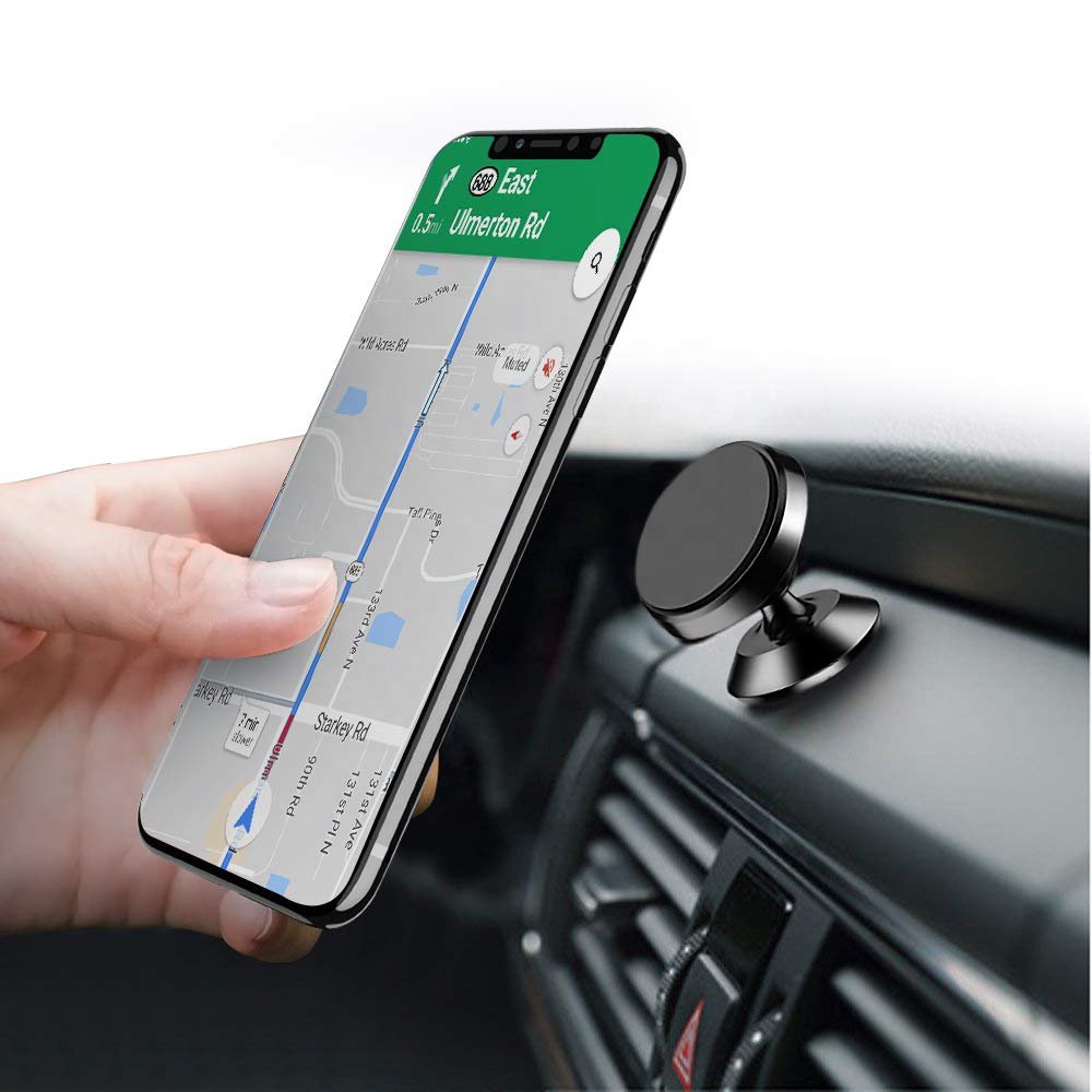 Car Magnetic Phone Holder Universal Magnet Phone Mount in Car Air Vent Bracket Mobile Cell Phone Holder Stand