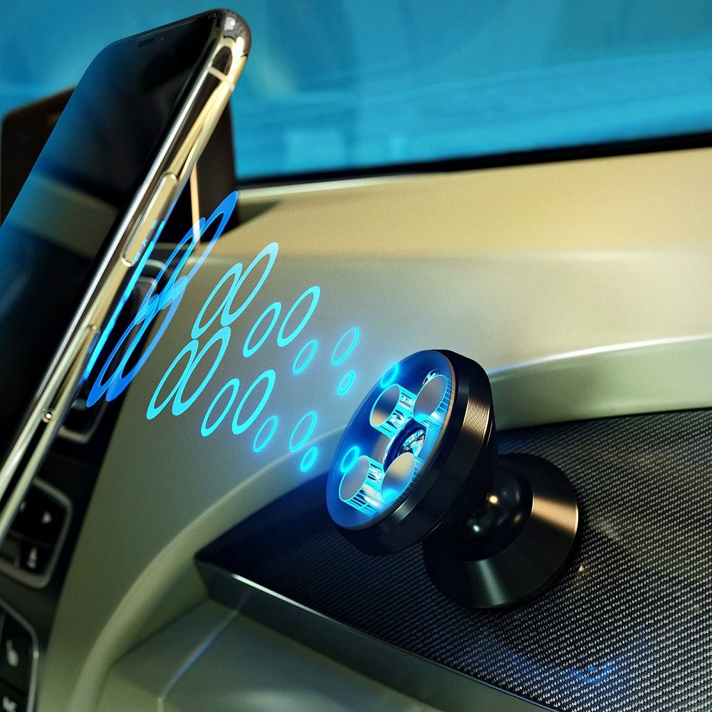 Car Magnetic Phone Holder Universal Magnet Phone Mount in Car Air Vent Bracket Mobile Cell Phone Holder Stand