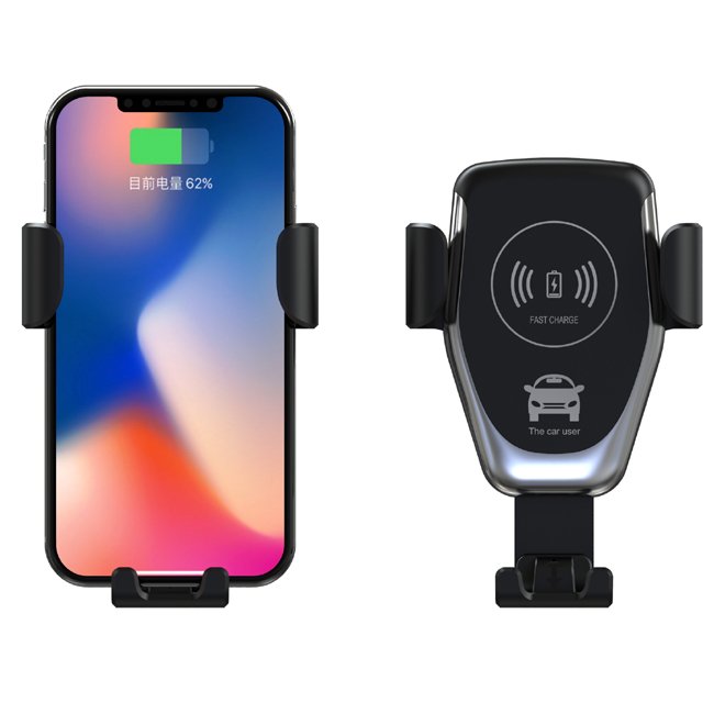 2020 newest 10w Fast Automatic Induction Wireless Car Charger Phone Holder Wireless Charger For Mobile Phones