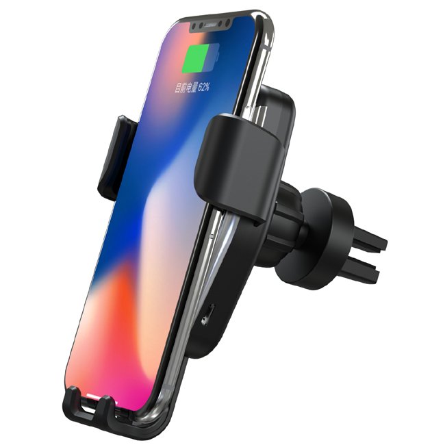 2020 newest 10w Fast Automatic Induction Wireless Car Charger Phone Holder Wireless Charger For Mobile Phones