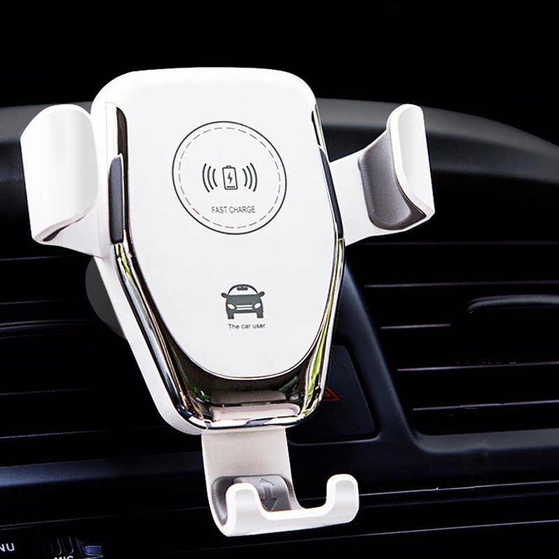 2020 newest 10w Fast Automatic Induction Wireless Car Charger Phone Holder Wireless Charger For Mobile Phones