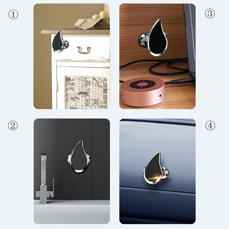 Hot sale Nano Glue Mini Wall Mount Bracket Magnets Magnetic Mobile Cell Phone Car Holder phone holder