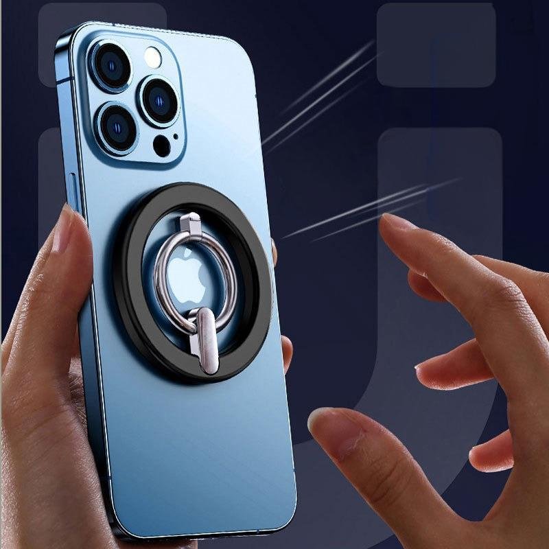Hot Sale Car Phone Holder Strong Magnet Anti Dropping Cellphone Car Holder Magnetic Mobile Phone Finger Ring