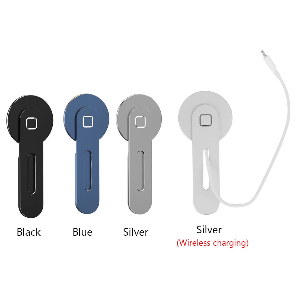 Accessories portable magnetic phone mount monitor side stand bracket 2 in 1 wireless charger laptop side phone holder