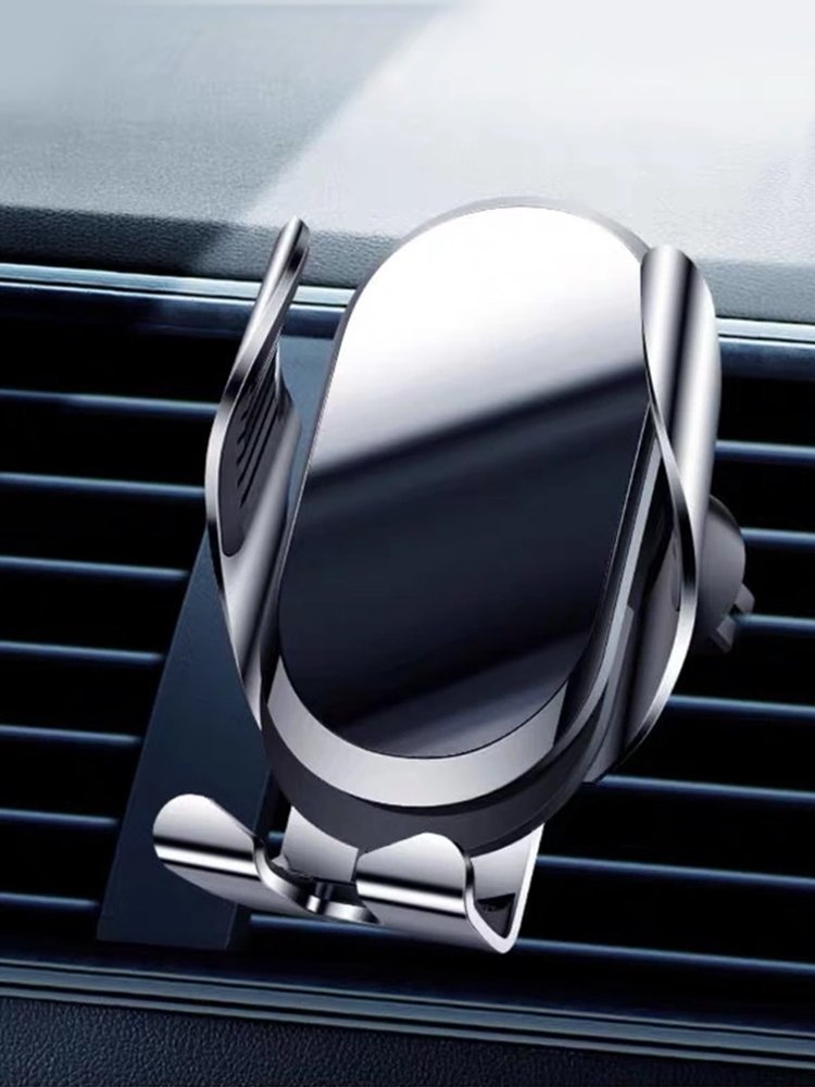 15W Super Capacitor Wireless Car Charger LED Gravity Car Bracket Suction Cup Mount Fast Charging Air Vent Bracket Scooters ROHS