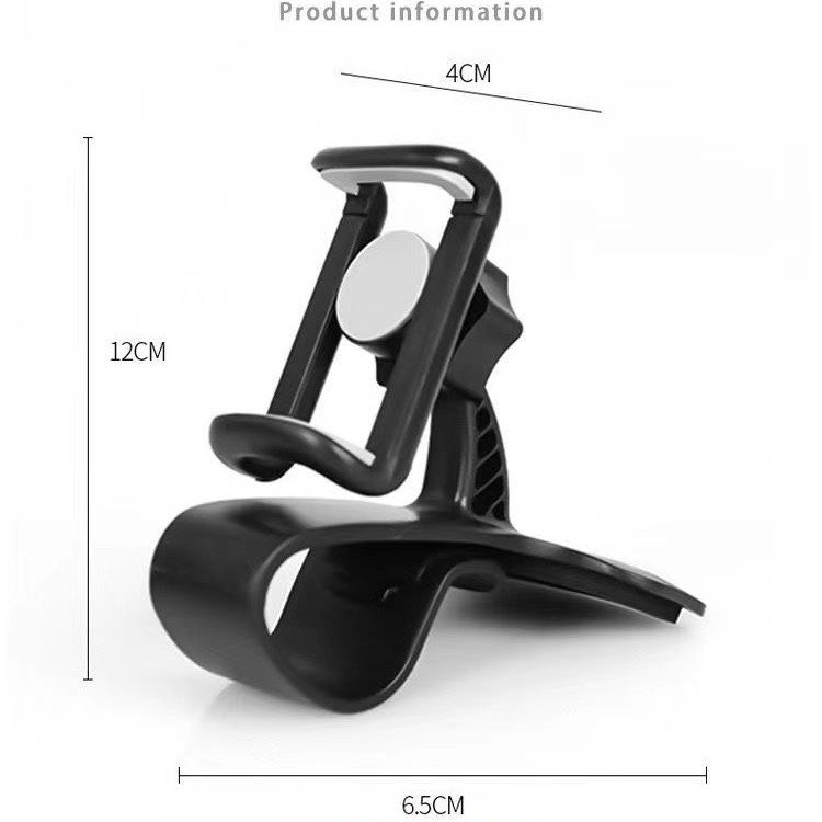 Car Phone Holder Stand Universal Dashboard Clip Mount GPS Bracket Car Mobile Phone Support in Car For iPhone Xiaomi Samsung