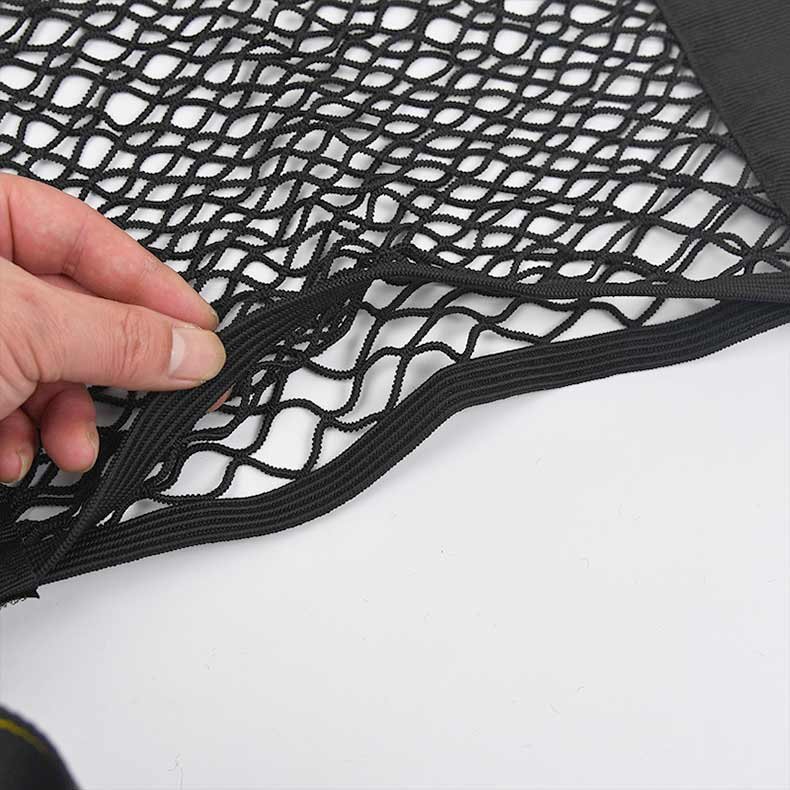 Car Seat Elastic Net Front Seat Organizer Versatile Holds Most Sizes and Shapes Car Organizer Car Purse Holder