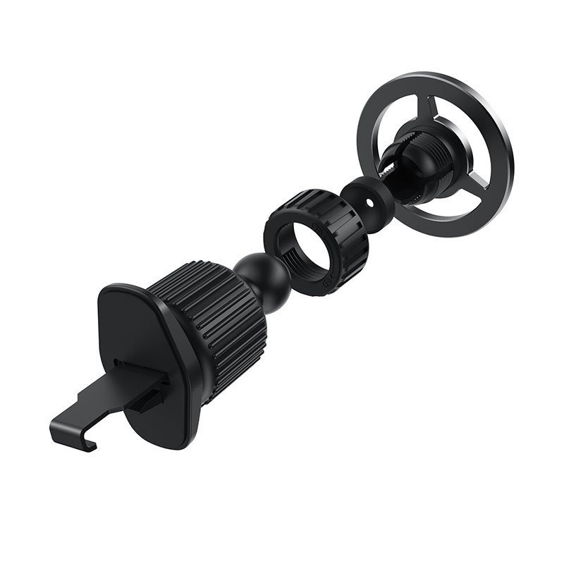 2023 new car central control dashboard navigation bracket aluminum alloy car air outlet magnetic mobile phone bracket