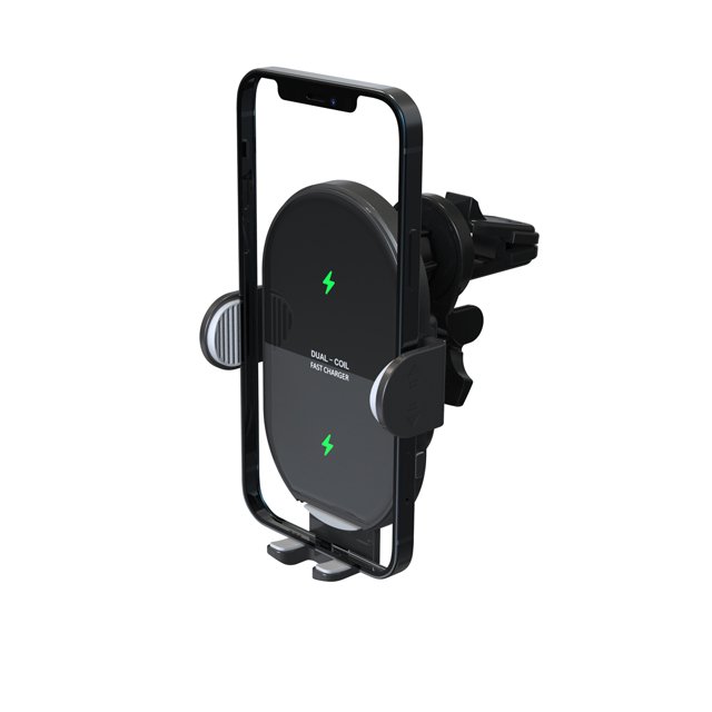 15w Fast Charger Wireless Car Mount Phone Holder Air Vent Automatic-clamping Car Wireless Charger