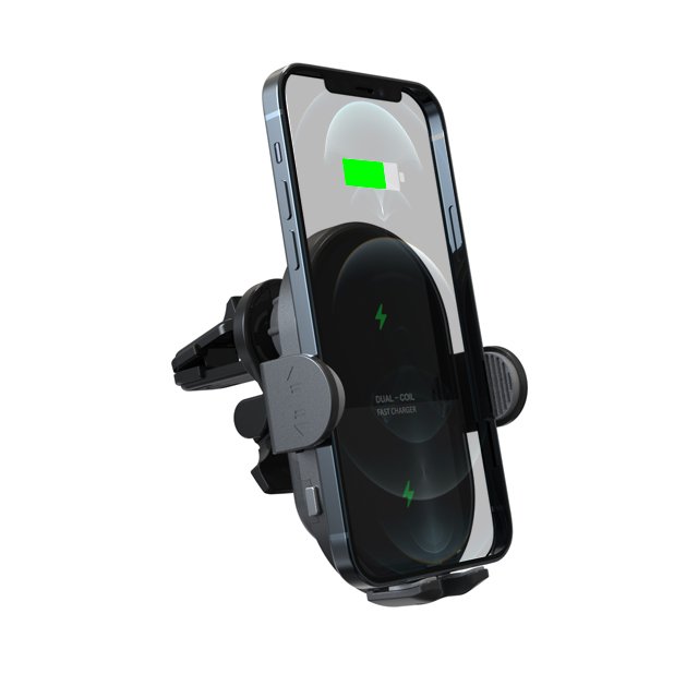 15w Fast Charger Wireless Car Mount Phone Holder Air Vent Automatic-clamping Car Wireless Charger