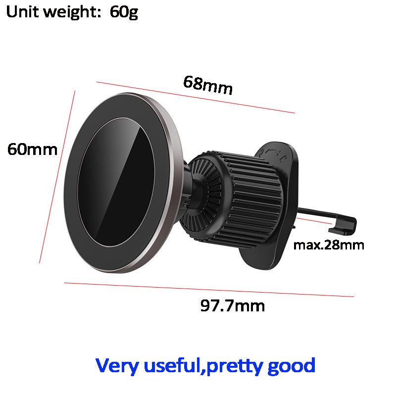 In stock 360 rotating strong mobile magnet air vent magnetic car phone holder