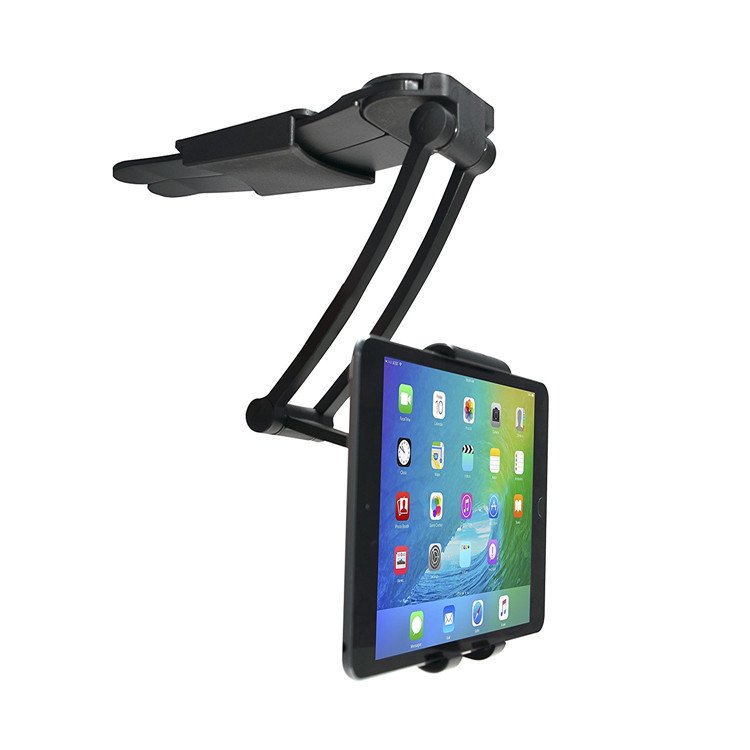Hot selling portable 2 in 1 wall and desk adjustable foldable phone tablet holder for home & travel using