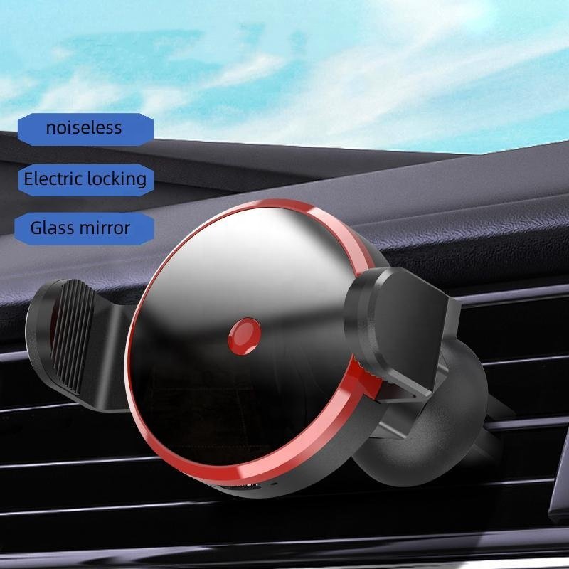 Jiesen New Car Air Outlet Navigation Smart Electric Wireless Fast Charging Car Mobile Phone Holder
