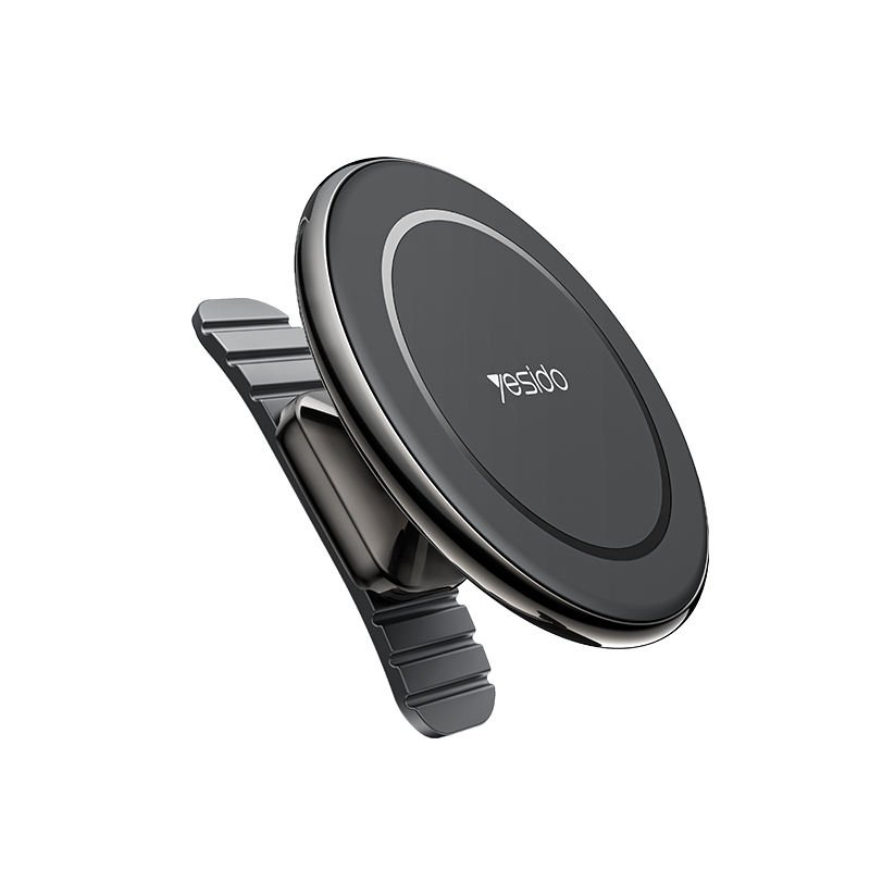 C126 New Stock Arrival 720 Degree Rotation Double Axis Adjustment Mobile Car Magnet Magnetic Phone Holder