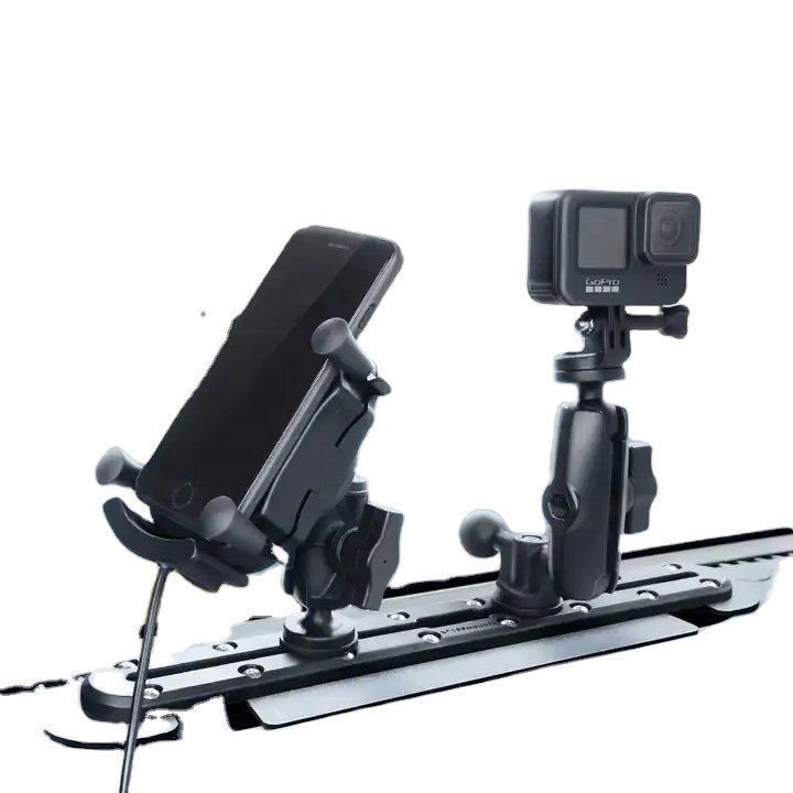 15.35" Tough Track Windshield/Dashboard Mount for Jeep JL & Gladiator Wrangler phone/Camera/tablet holder VIN-TYQ-003-MMR