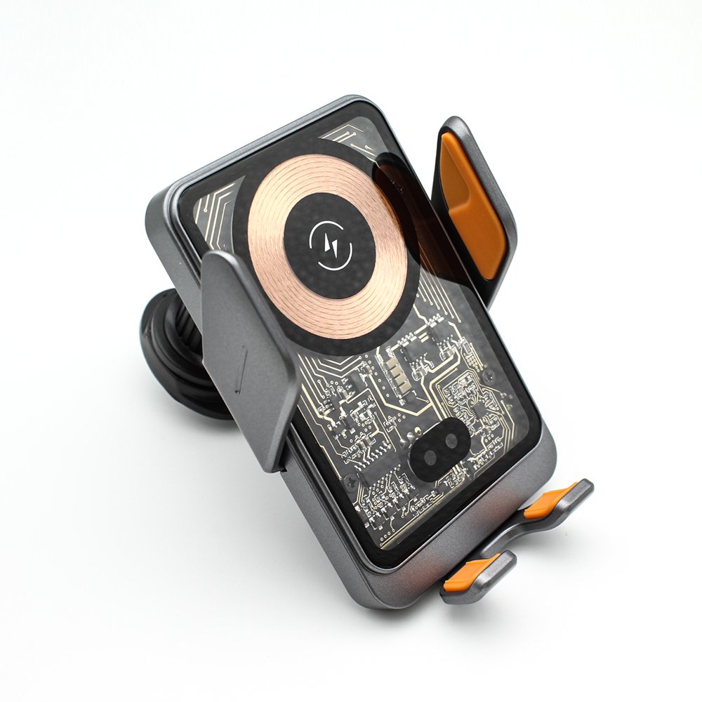 New Design Magnetic Car Wireless Charger 15 W Mobile Phone Car Phone Holder Coil Induction