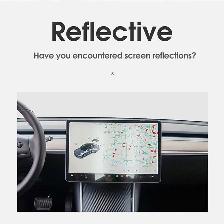 Car Dashboard Screen Rotation Tilt Holder for Tesla Model Y 3 Four Direction Screen Rotating Free Adjustable Tesla Accessories
