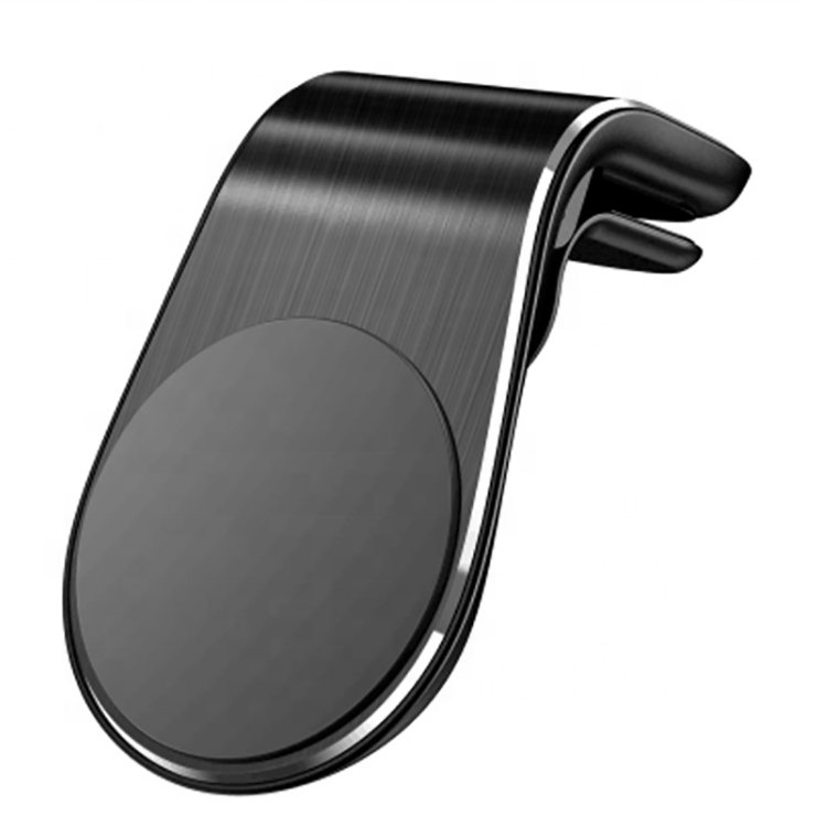 Customized Products L Type Air Vent Clip Stand Magnetic Car Mobile Phone Holder