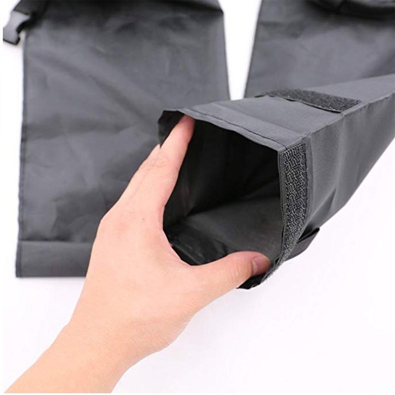 Low Price Car Trash Bag Holder with Logo Print Washable Seat Back Hanging Garbage Bag for Storage Promotion Usage Car Storage