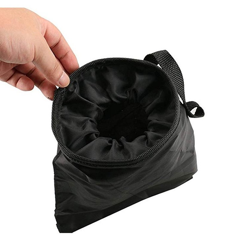 Low Price Car Trash Bag Holder with Logo Print Washable Seat Back Hanging Garbage Bag for Storage Promotion Usage Car Storage