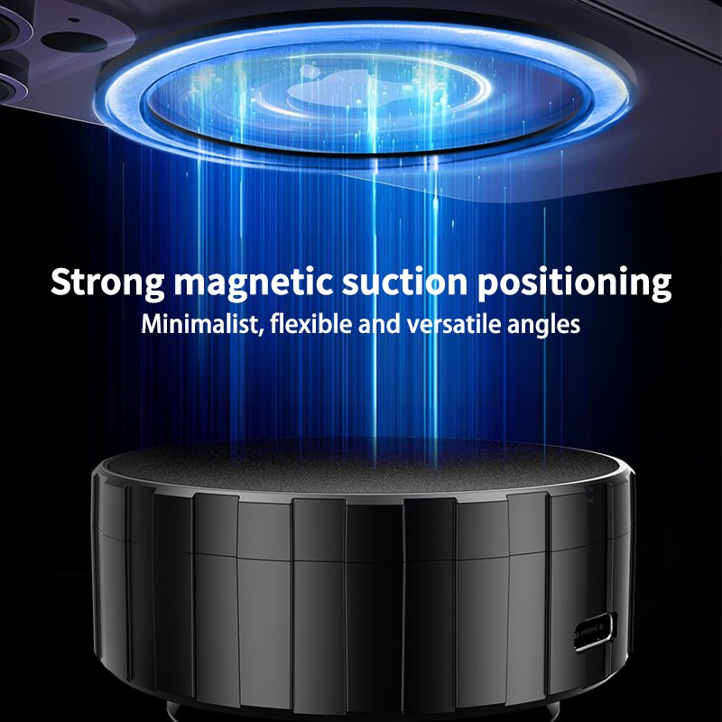 2024 New Customized Upgrade Glass Strong Vacuum Suction Cup Magnetic Car Holder For Mobile Phone 2 Sides Universal Wall Holder