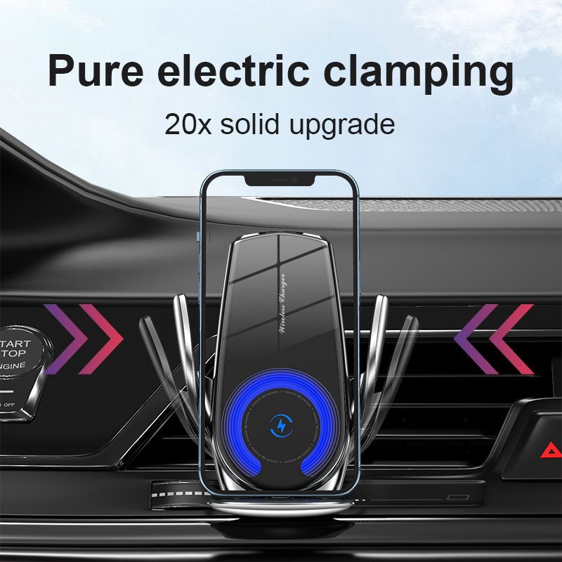 Wholesale Universal Smartphone Wireless Charging Car Phone Charger Fast Charging Cellphone Holder For Car With Wireless Charger
