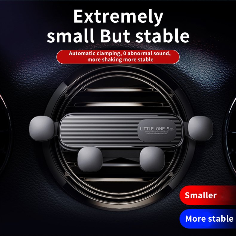 Best selling car vent phone holder Portable Universal 360 Rotating Gravity car phone holder
