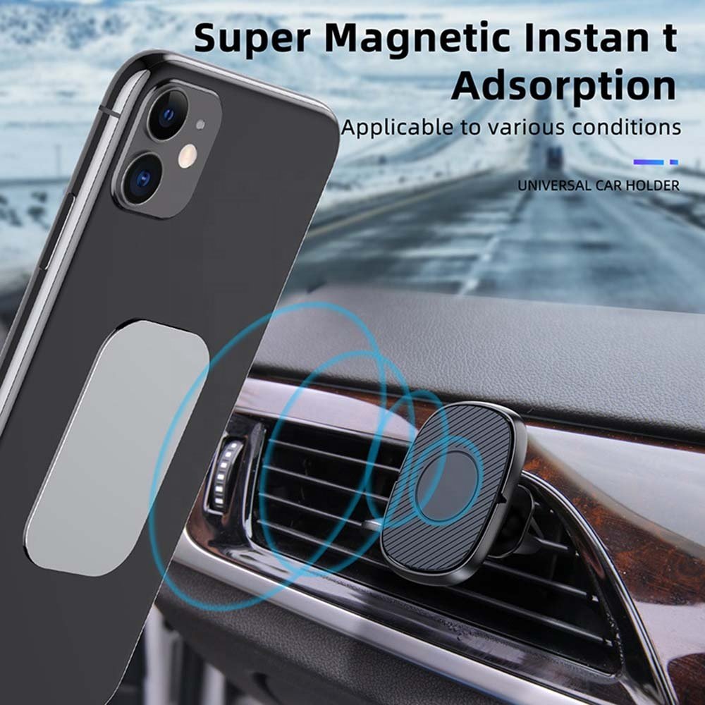 Universal Portable Durable 360 Degree Air Vent Magnetic Car Dashboard Mount Phone Stand Mobile Phone Car Holder