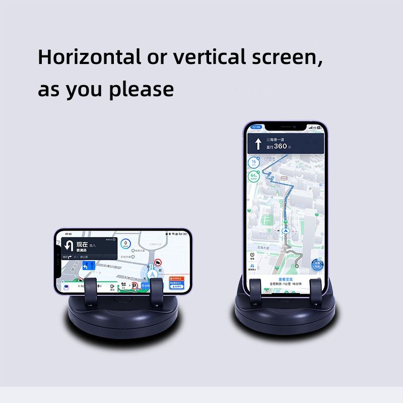 Multifunction 360 Rotation mobile mount round Adjustment Dashboard Sticker cell Car Phone holder with Phone Number