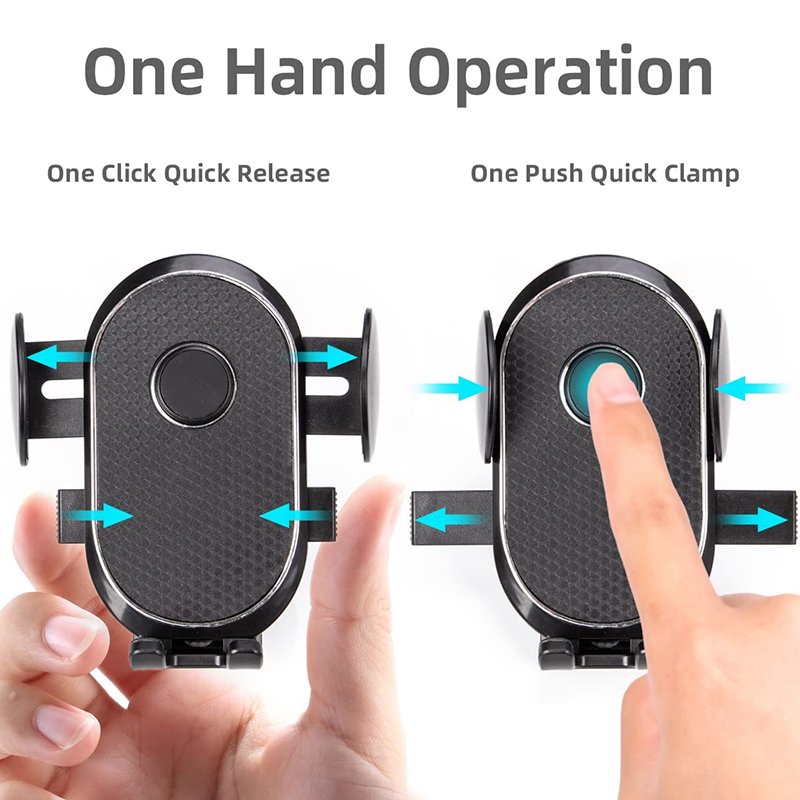 360 Adjustable Multifunctional Mobile Phone Bracket ABS Flexible Car Rearview Mirror Mount Phone Stand Holder For Cell Phones