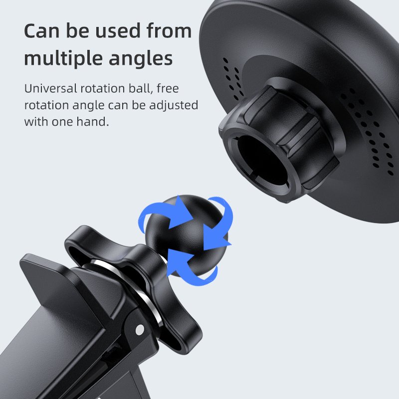 car vent phone holder wireless charger new product ideas air vent clip fast wireless car charger new innovative