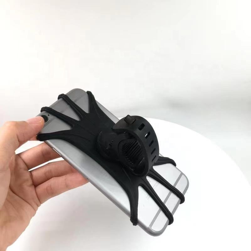 Top Seller mobile accessories Bike Scooter Phone Holder 360 rotation Silicone Bicycle Motorcycle Handlebar Mount Stand portable