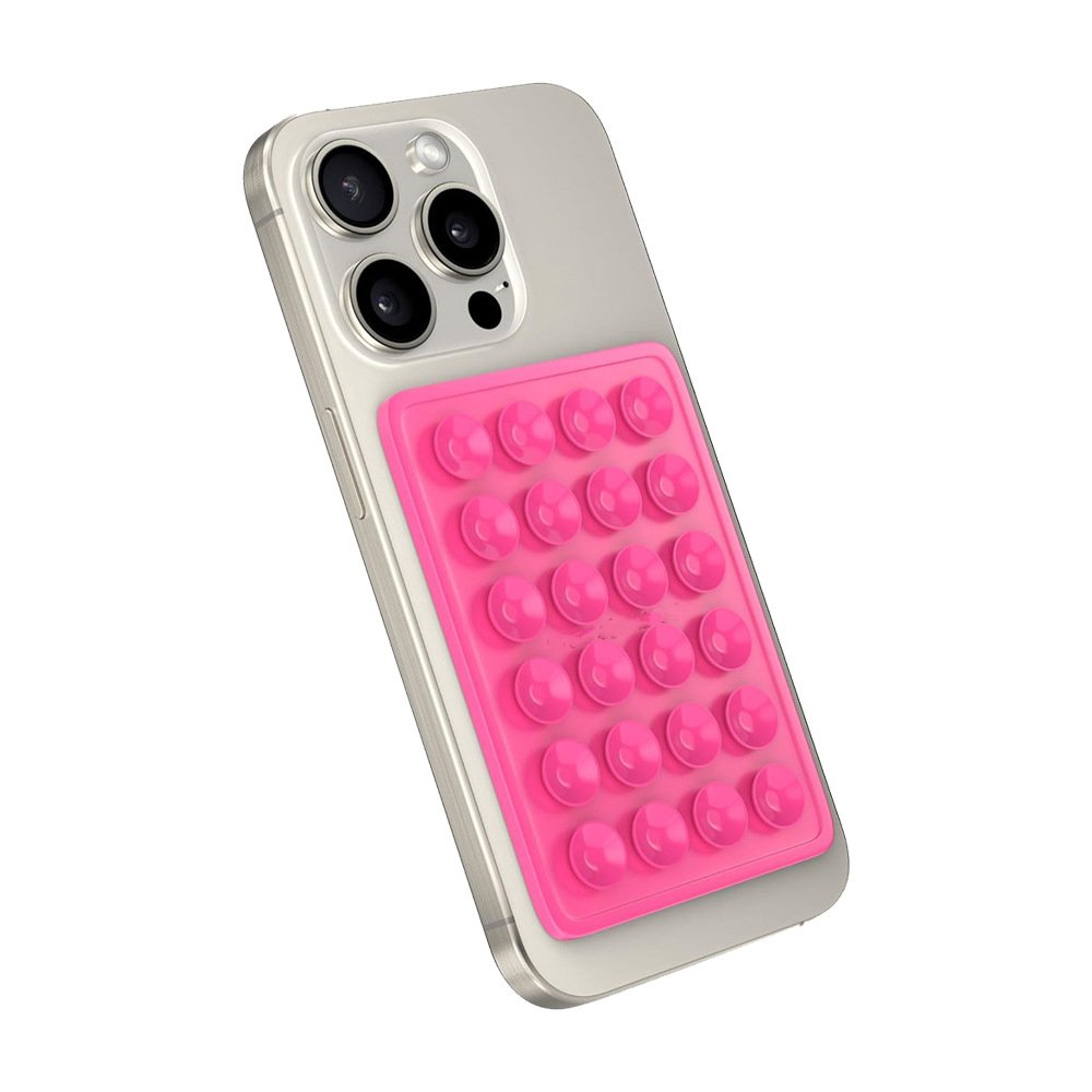Sticky Grippy Suction Phone Case Mount Sillicon Adhesive Phone Accessory For Phone And Android Hands-free Fidget Toy
