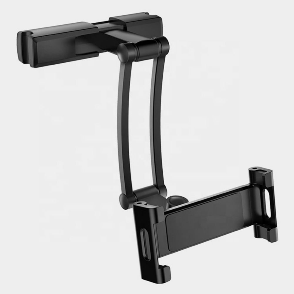 Lazy Bracket 5-11 Inch Universal Rotating Telescopic Car Mount Phone Stand Stents Rear Seat Holder For Tablet