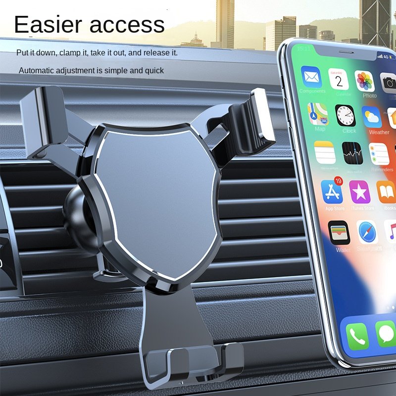 Versatile Car Mount Holder for Smartphones with GPS Navigation Capability