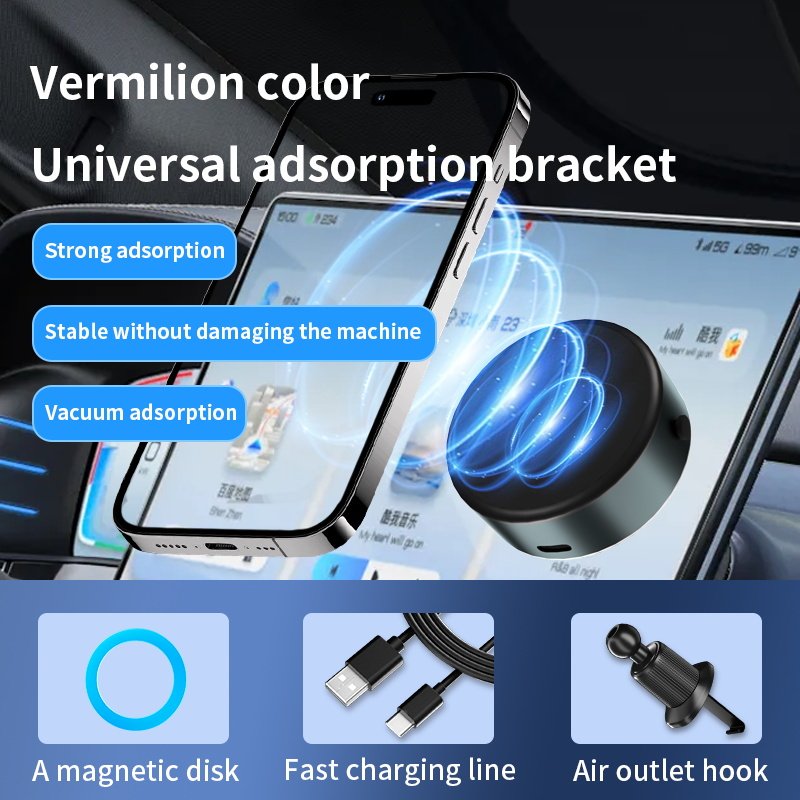 2024 new products vacuum suction mobile holder good quality hands free phone stand for gym popular mobile phone accessories OEM