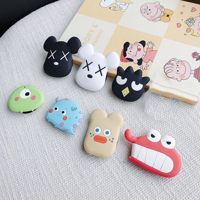 Customizable Mobile Phone Holder Cute Cartoon Mobile Holder Phone Socket