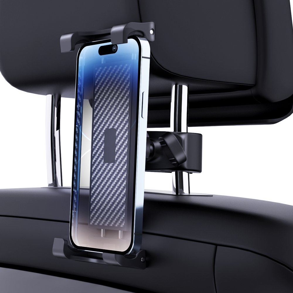 Tablet Car Headrest Mount Holder For Back Seats Apply To 4.7-12.9 Inch Phone And Tablet/Bike/Baby Stroller Holder
