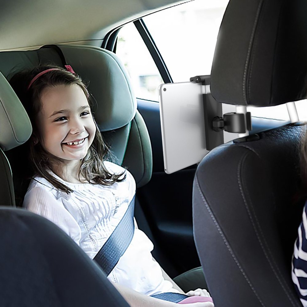 Tablet Car Headrest Mount Holder For Back Seats Apply To 4.7-12.9 Inch Phone And Tablet/Bike/Baby Stroller Holder
