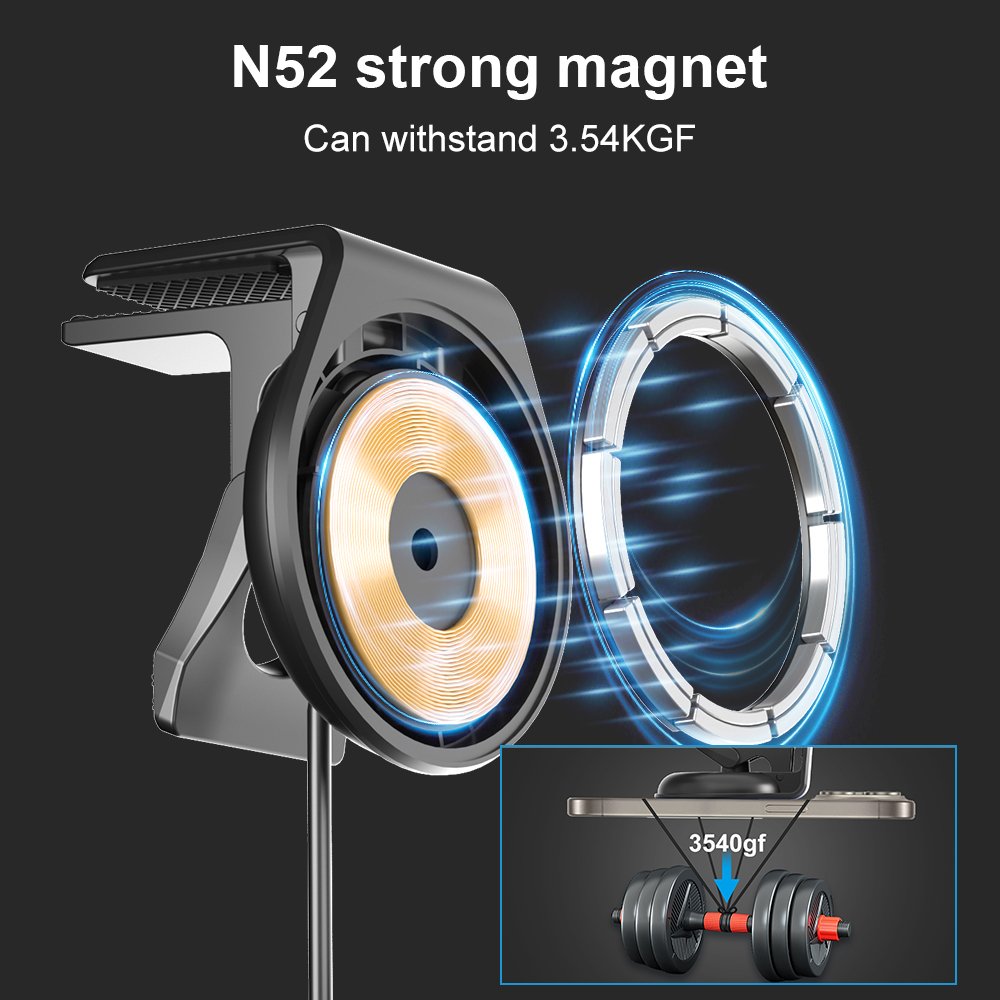 Gravity cellphone holder car mount wireless car holder N52 strong magnetcar phone magnet holder Can withstand 3.54KGF