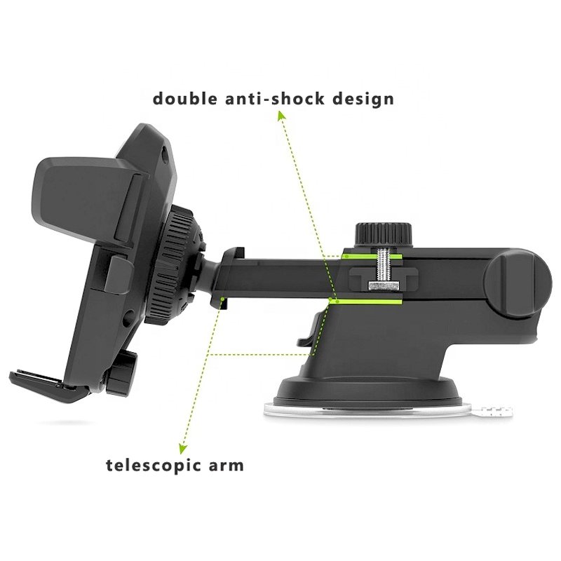 trending products phone accessories long neck phone car holder universal mobile phone for windshield and dashboard