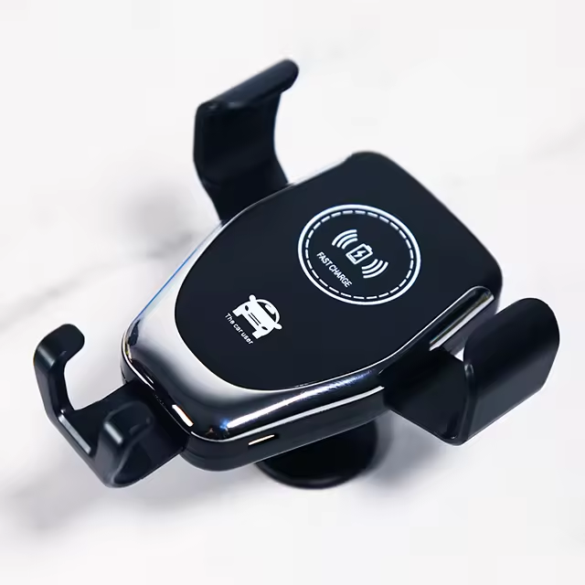 2024 New 15w Fast Wireless Charger Auto Clamping Car Wireless Charger Phone Holder For Mobile Phone Wireless Charger Magnetic