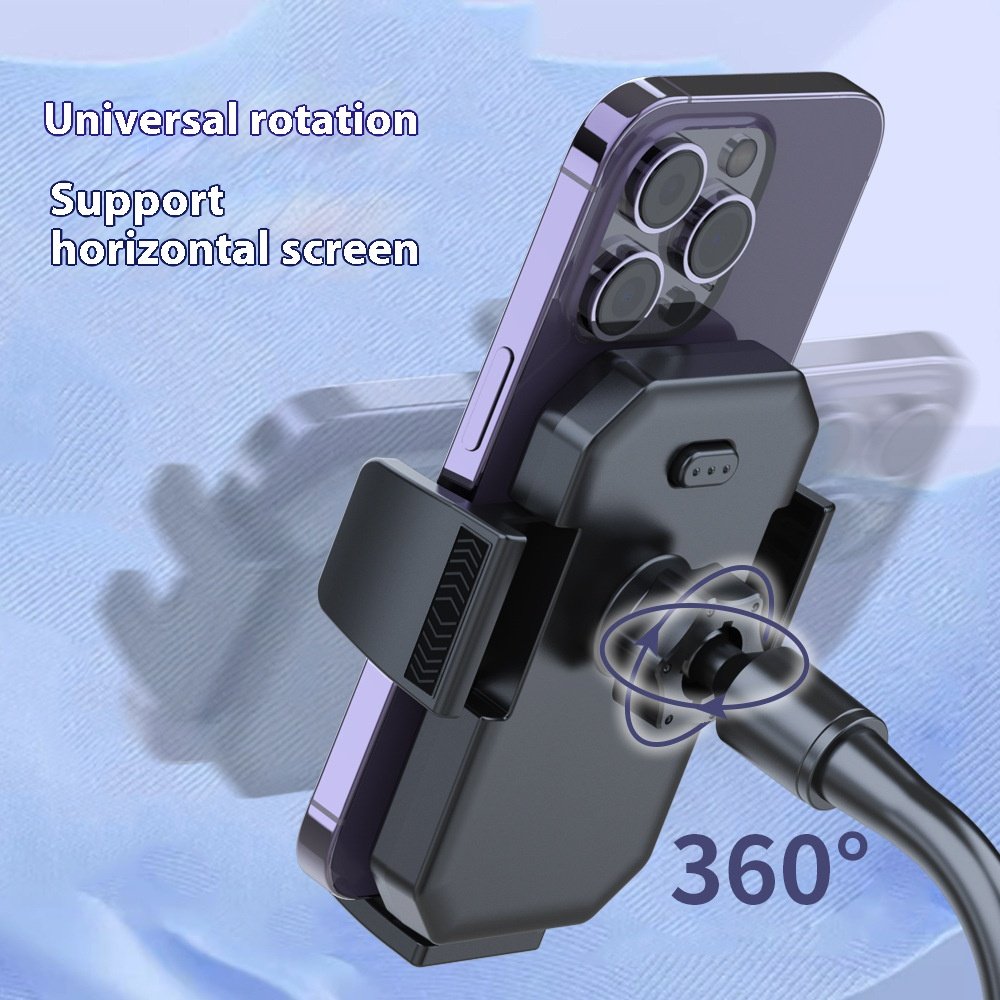 GREATYYT Car water cup mouth double mobile phone holder car navigation holder 360 degree rotating mobile phone support
