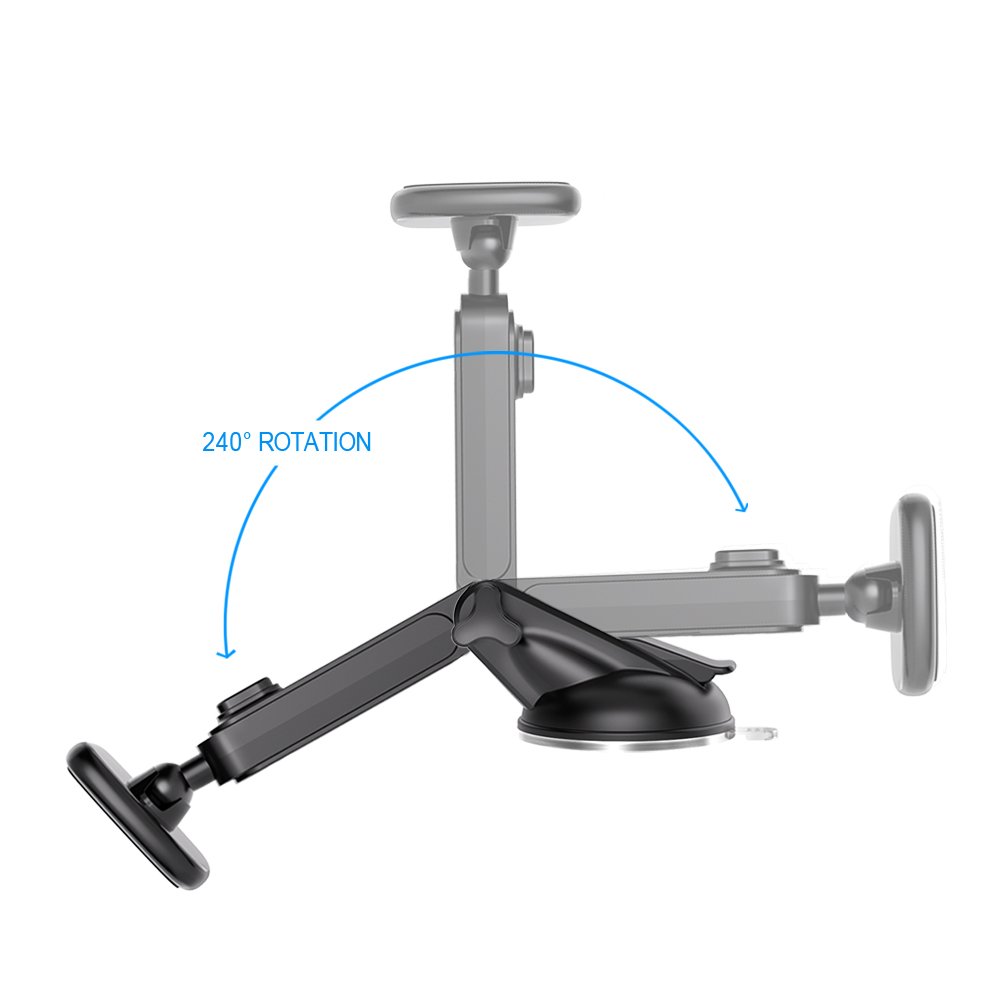 Universal Strong Magnetic Attraction Car Phone Mount Adjustable Magnetic Mount Car Holder