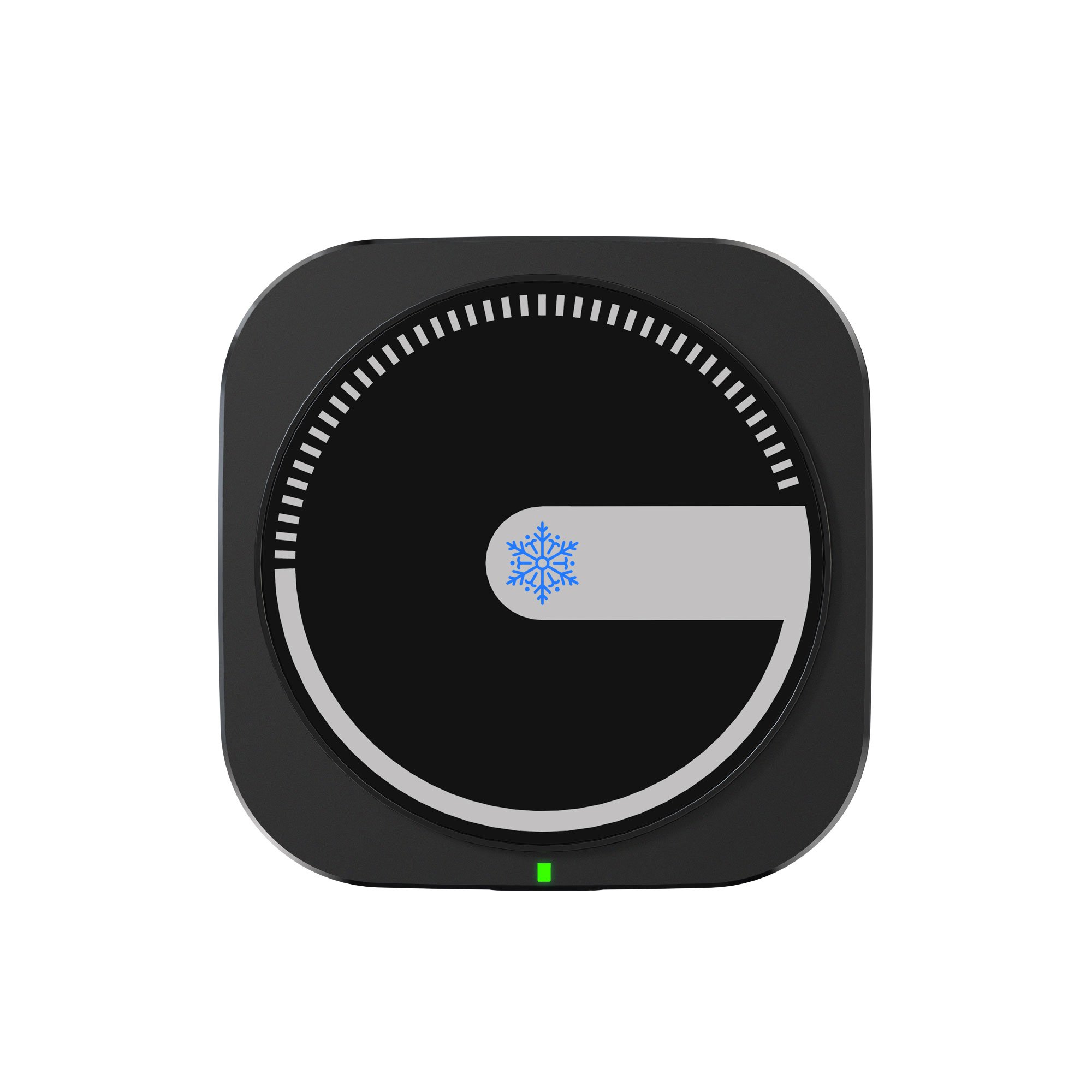 Magnetic Wireless Car Charger Electronic Refrigeration Car Phone Holder 15W Fast Charging Wireless Car Charger