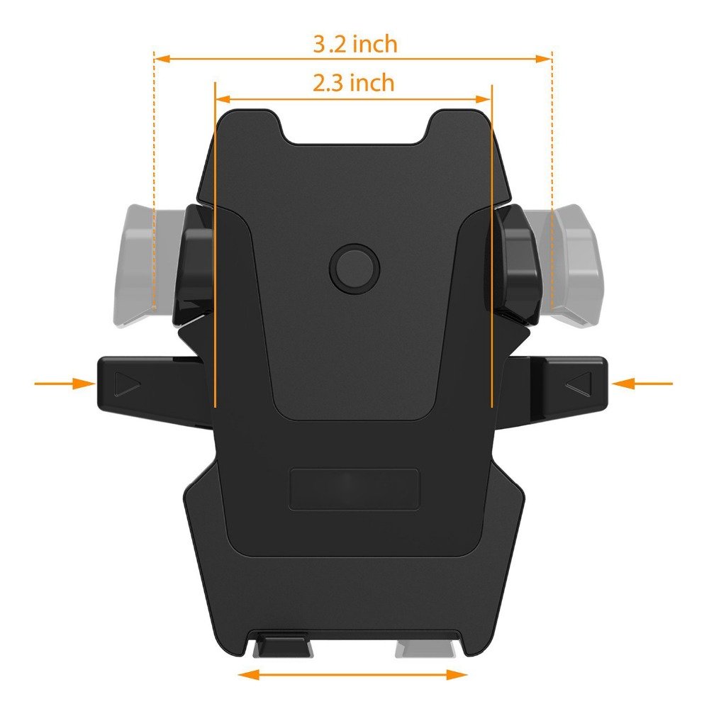 Windshield Car Phone Holder Universal in Car Cellphone Holder Stand Adjustable Phone Suction Cup Holder Car Mount Phone Stand