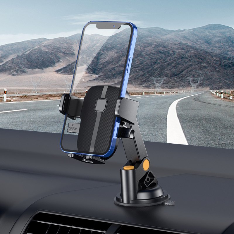 Anti-shake Strong Sticky Suction Retractable Windscreen 360 Rotating Bracket Car Phone Grip Suporte Porta Celular Tablet Holder