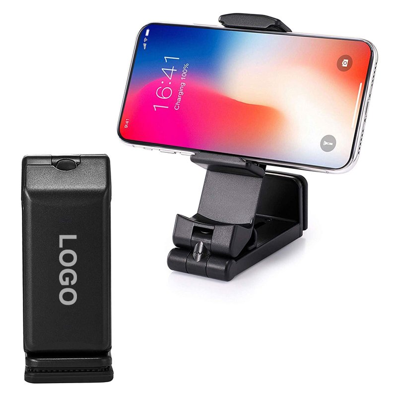 Universal Foldable Airplane in Flight Cell Phone Media Holder Mount 360 Degree Desk Mobile Phone Holder For Travel Table Tray