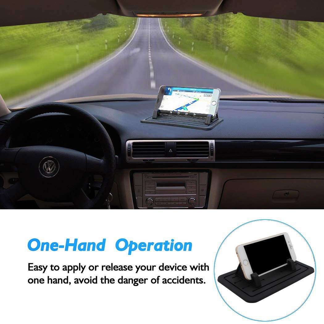 Car Mount Holder, New Silicone Pad Dash Mat Cell Phone Car Holder